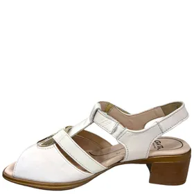 Ara Sandals Leather Cream Width H
