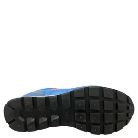 Sneakers Sun 68 Bleu Mix Cuir-Textile