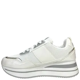 Vasco KLA White Wedge Sneakers