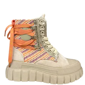 Lucky Hohe Sneakers Beige