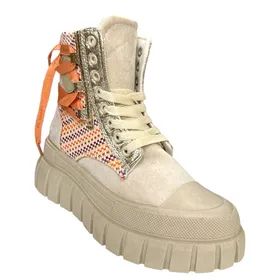 Lucky Hohe Sneakers Beige
