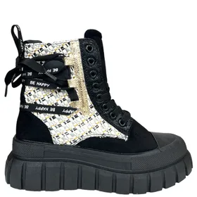 Lucky Sneakers Hoog Zwart