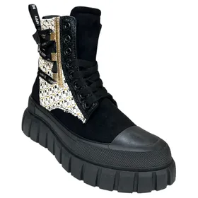 Lucky Sneakers Hoog Zwart
