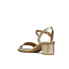 GEOX Hakken Sandalen Leder Goud