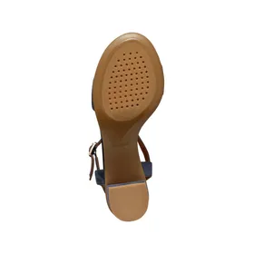 Sandales Compensées GEOX Cuir Bleu