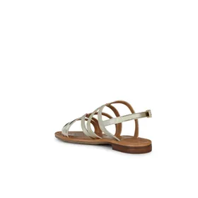 Sandales Geox Cuir Or