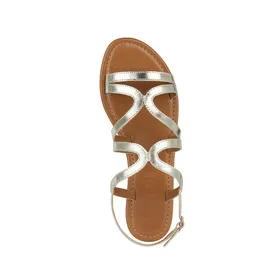 Sandales Geox Cuir Or