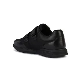 Geox Sneakers Noir Cuir-Textile