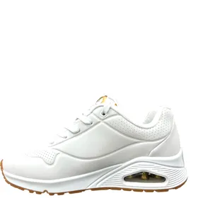 Skechers Sneakers Blanc Or