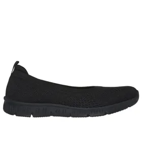 Ballerines Skechers Textile Noir