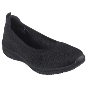 Ballerines Skechers Textile Noir