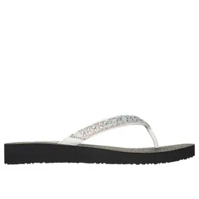 Skechers Compensatie Slippers Wit