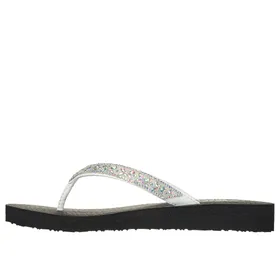 Skechers Compensatie Slippers Wit