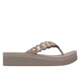 Compensatie Slippers Skechers Taupe