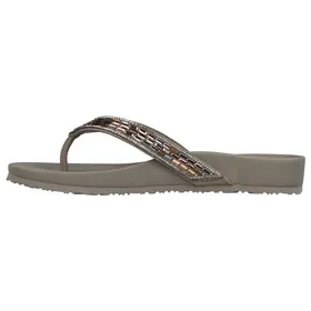 Skechers Arch Fit Flip Flops Taupe