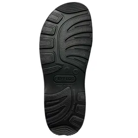 Fly Flot Pantoffels Zwart Leder