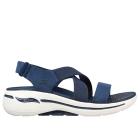 Sandales compensées Skechers Bleu