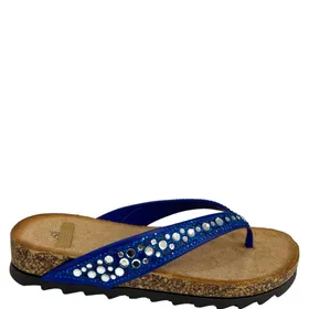 Gecompenseerde Slippers Blauw Super shoes