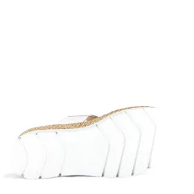 Gabor Leather White Mules Wedge