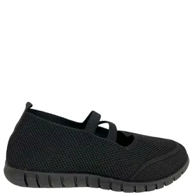 Royal R Slip-ons Textiel Stretch Zwart