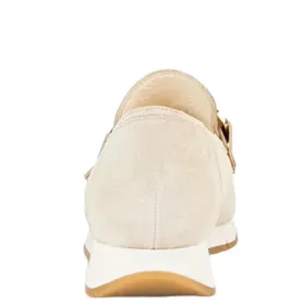 Gabor Slip-on Beige Daim