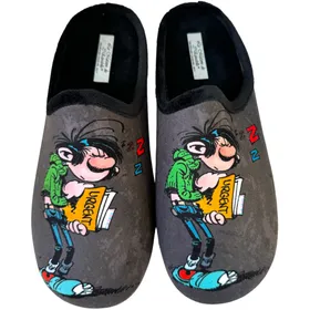 Muil Pantoffels Grijs Textiel