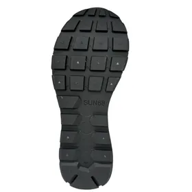 Tom Sollid Sneakers Blauw Leer