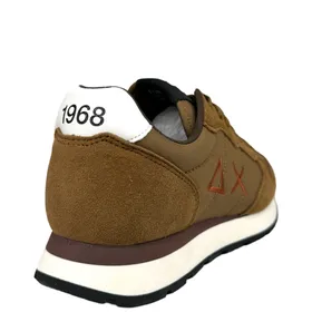 Tom Sollid Sneakers Bruin Leer