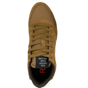 Tom Sollid Sneakers Bruin Leer