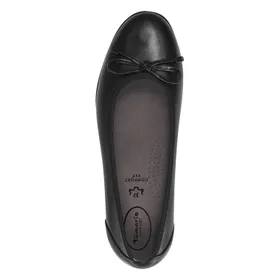 Tamaris Comfort Ballerines Noir Cuir