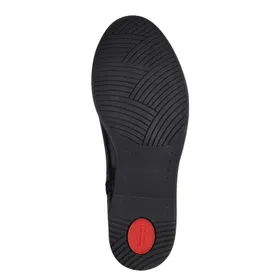 Tamaris Comfort Boots Black Leather Textile