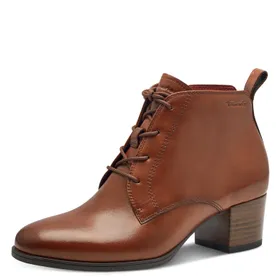 Tamaris Bottines Cuir Cognac