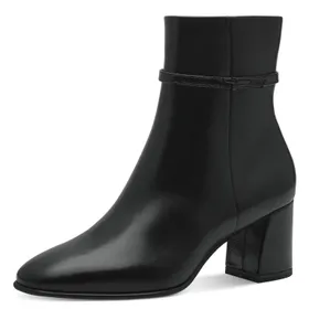 Tamaris Bottines Noir Cuir Textile