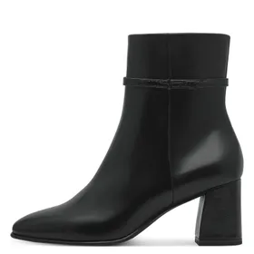 Tamaris Bottines Noir Cuir Textile