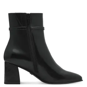 Tamaris Bottines Noir Cuir Textile