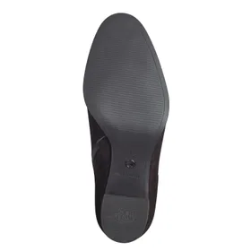 Tamaris Bottines Brun Cuir Textile