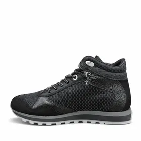Cetti Sneakers Montantes Noir Cuir