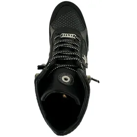 Cetti Sneakers Montantes Noir Cuir