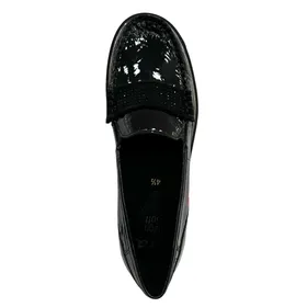 Ara Dallas Loafers Black Leather