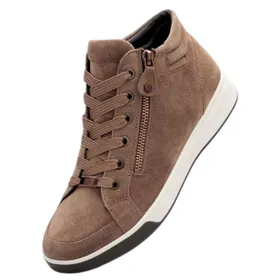 Ara Stiefeletten Taupe Leder