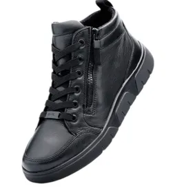 Ara Rom Sport St. Ankle Boots Black Leather