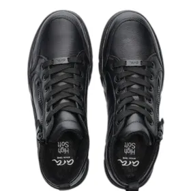 Ara Rom Sport St. Ankle Boots Black Leather