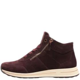 Ara Osaka Ankle Boots Mauve Leather