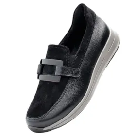 Ara Osaka Mocassins Zwart Leer