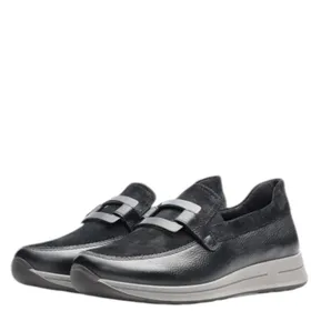 Ara Osaka Mocassins Zwart Leer