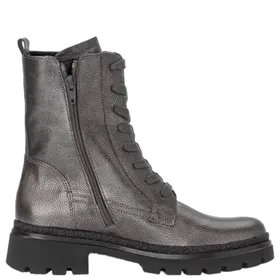 Gabor Comfort Ankle Boots Grey Leather