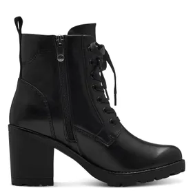 Marco Tozzi Ankle Boots Black High Heel
