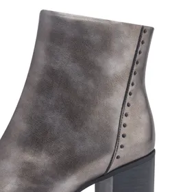 Marco Tozzi Ankle Boots Grey High Heel
