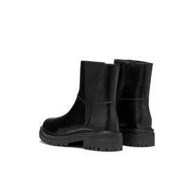 GEOX Iridea Ankle Boots Black Leather