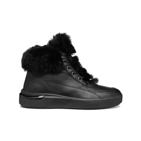 GEOX Dalyla Ankle Boots Black Leather